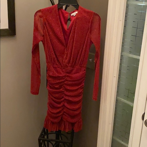 Ruffled Ruched Dress - Picture 2 of 2